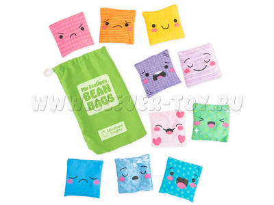 Развивающая игрушка "Подушечки.Изучаем цвета и эмоции" (10 элементов)