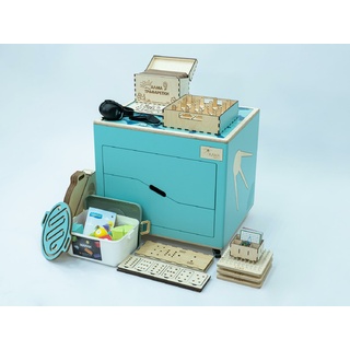 Комплект психолога "Инклюзивный куб АЛМА" для работы с детьми