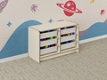 Двойной модуль для хранения игрушек из коллекции мебели НЕГА