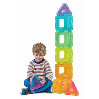 Набор Полидрон Гигант Полупрозрачный (шрифт - русский Брайль)