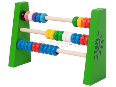 Счетики деревянные Радуга (остатки)